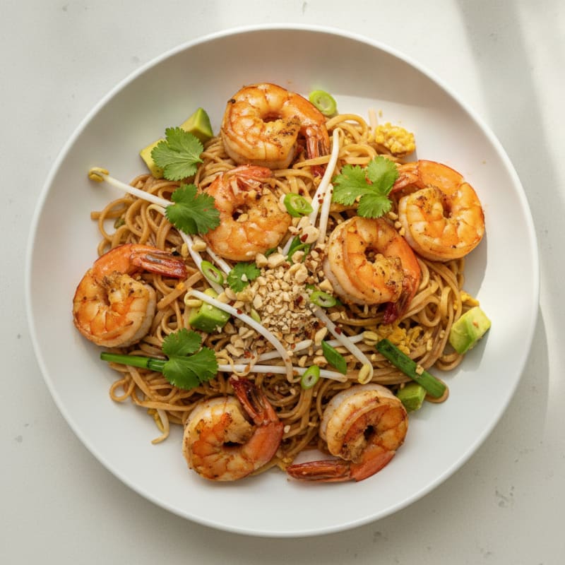 Shrimp Pad Thai Noodles