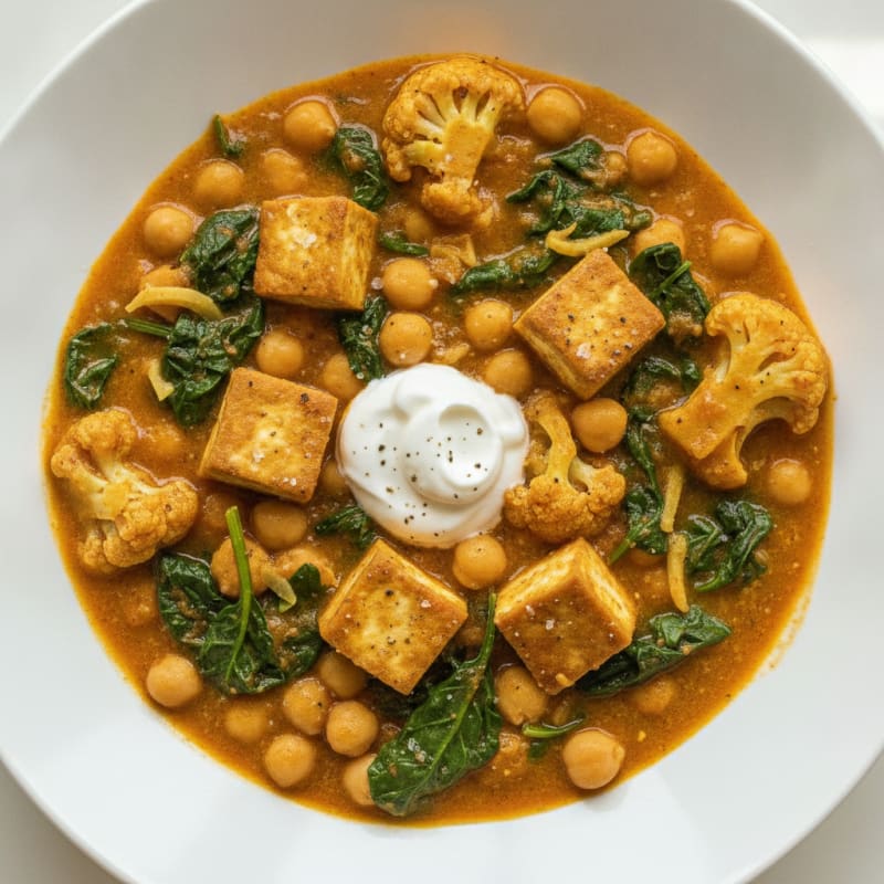 Hearty Chickpea and Vegetable Curry