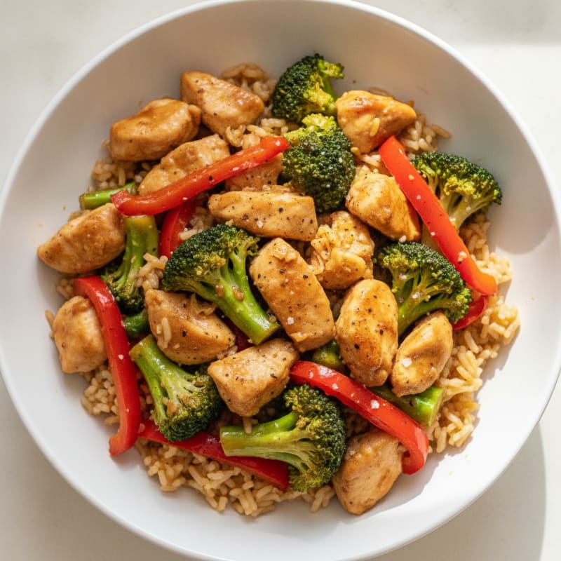 Ginger-Garlic Chicken Stir-Fry