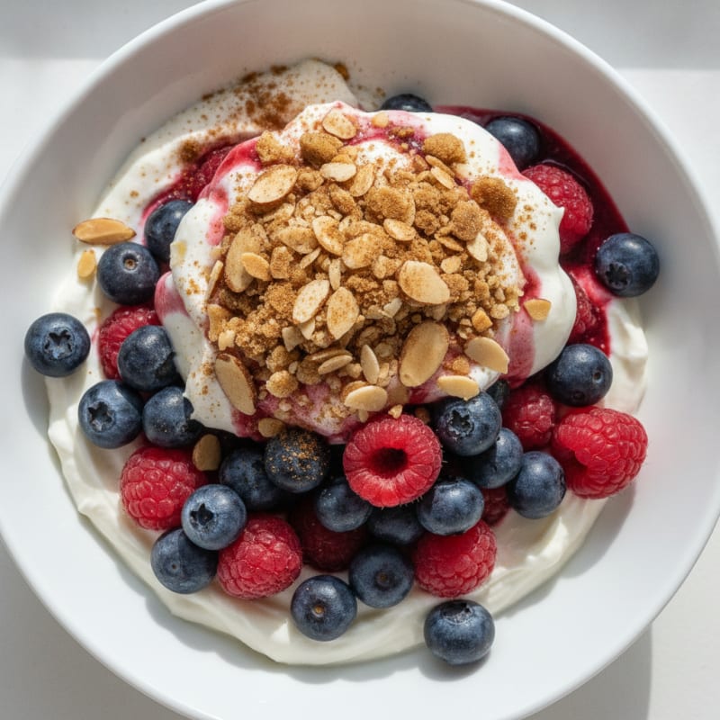 Hearty Berry Yogurt Parfait
