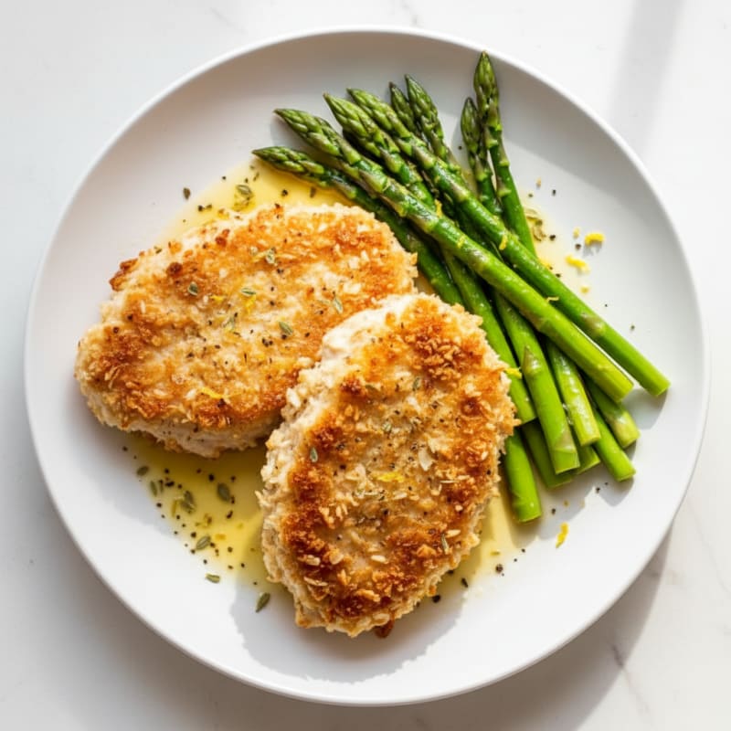 Pan-Seared Lemon Herb Chicken Cutlets