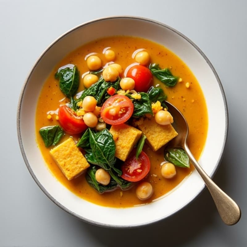 Creamy Coconut Curry Chickpea Stew