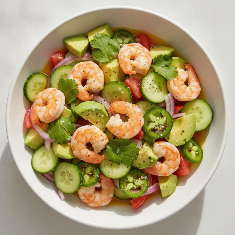 Citrus Shrimp and Avocado Ceviche