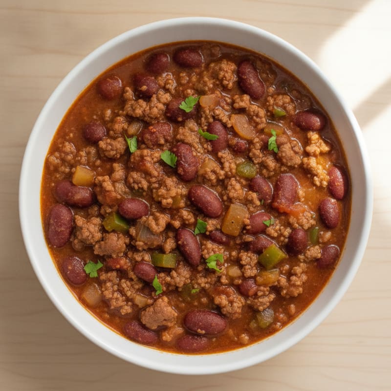 Slow Cooker Beef Chili