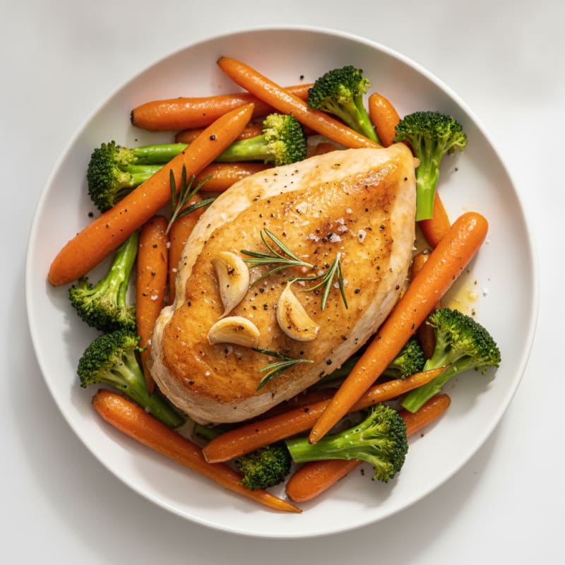 Garlic Herb Roasted Chicken