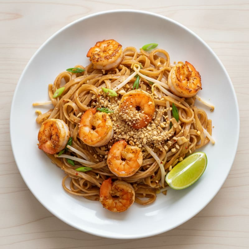 Shrimp Pad Thai Noodles