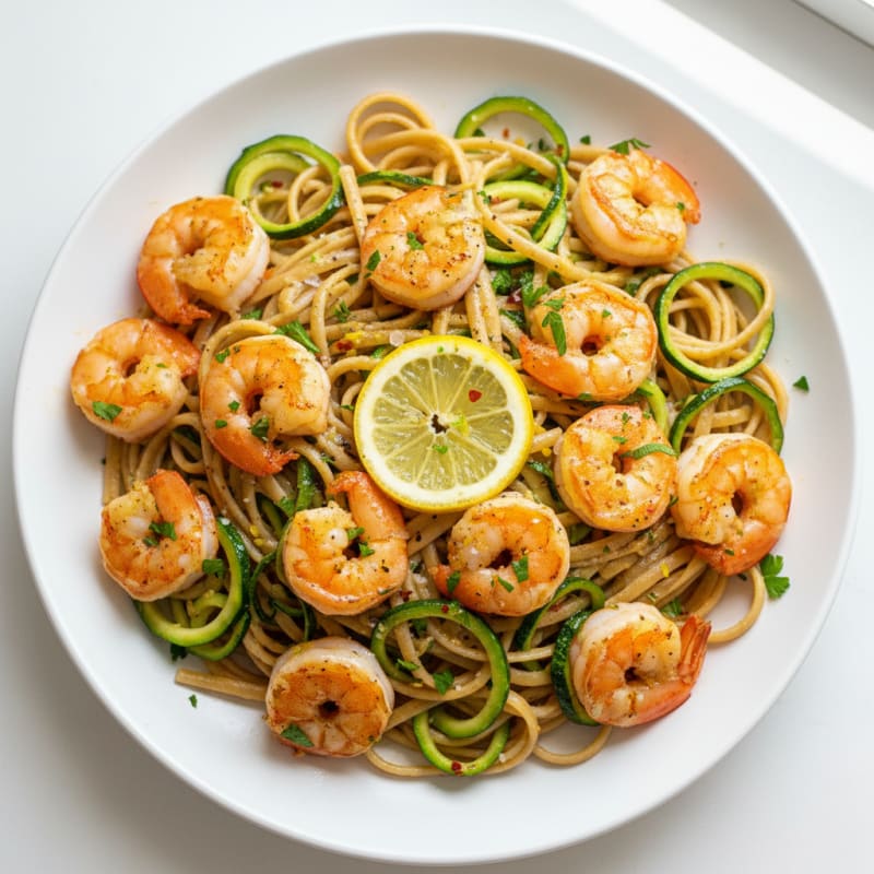 Zesty Garlic Butter Shrimp Scampi