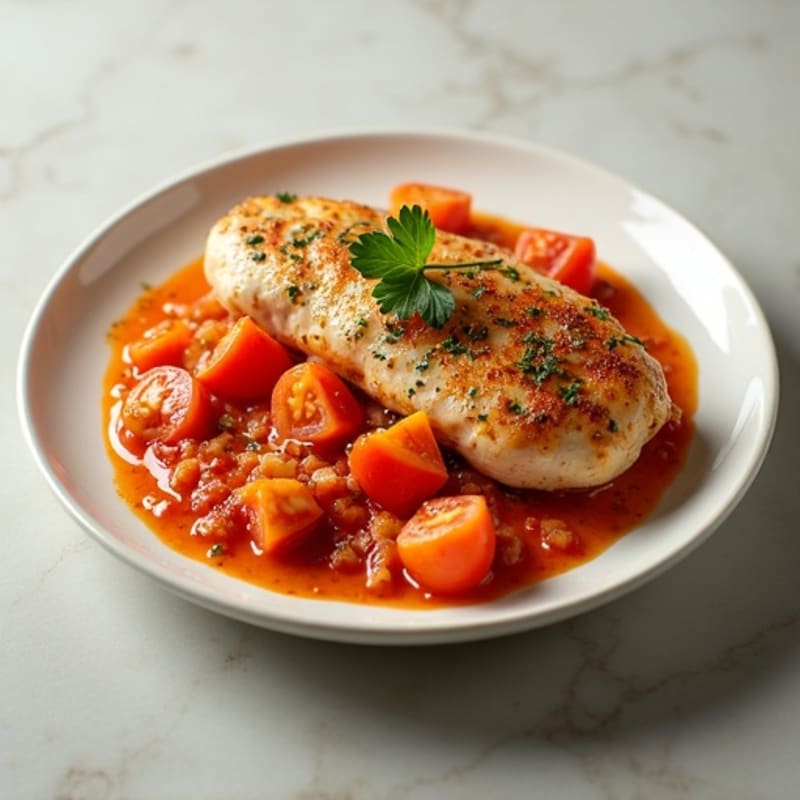 Creamy Spiced Tomato Chicken