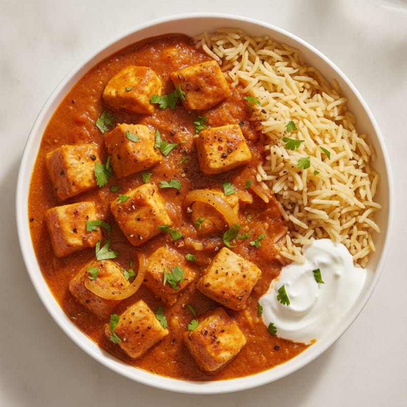 Spiced Butter Chicken with Basmati Rice