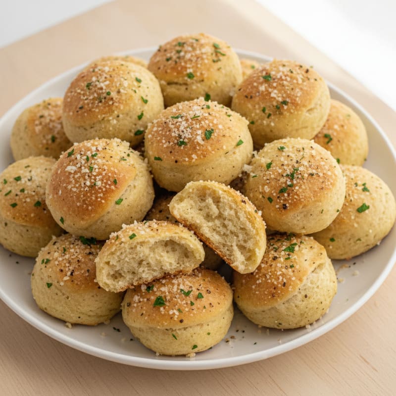 Garlic Parmesan Pretzel Bites