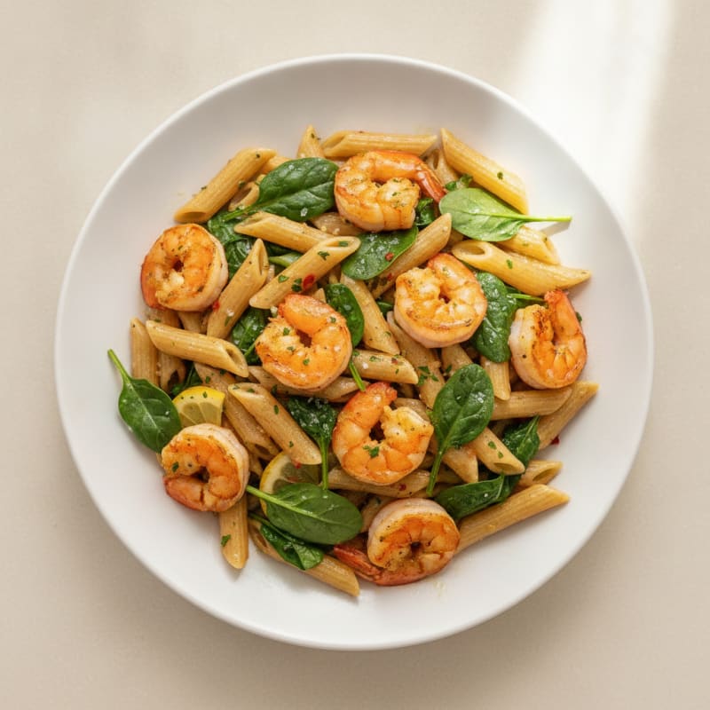 Garlic Butter Shrimp Pasta