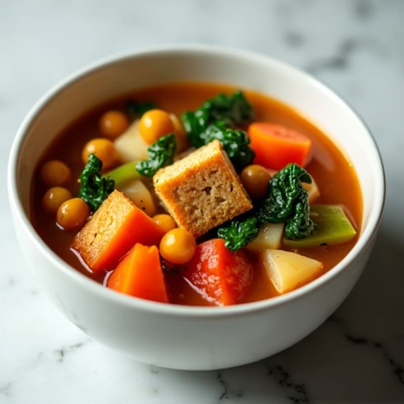 Hearty Vegetable and Chickpea Stew