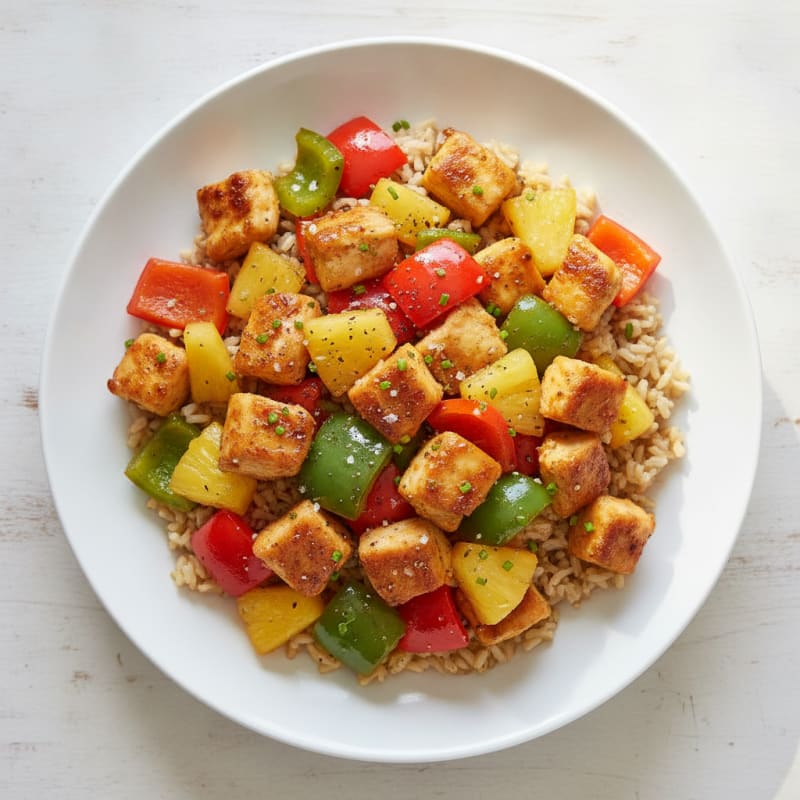 Sweet and Sour Chicken Stir-Fry