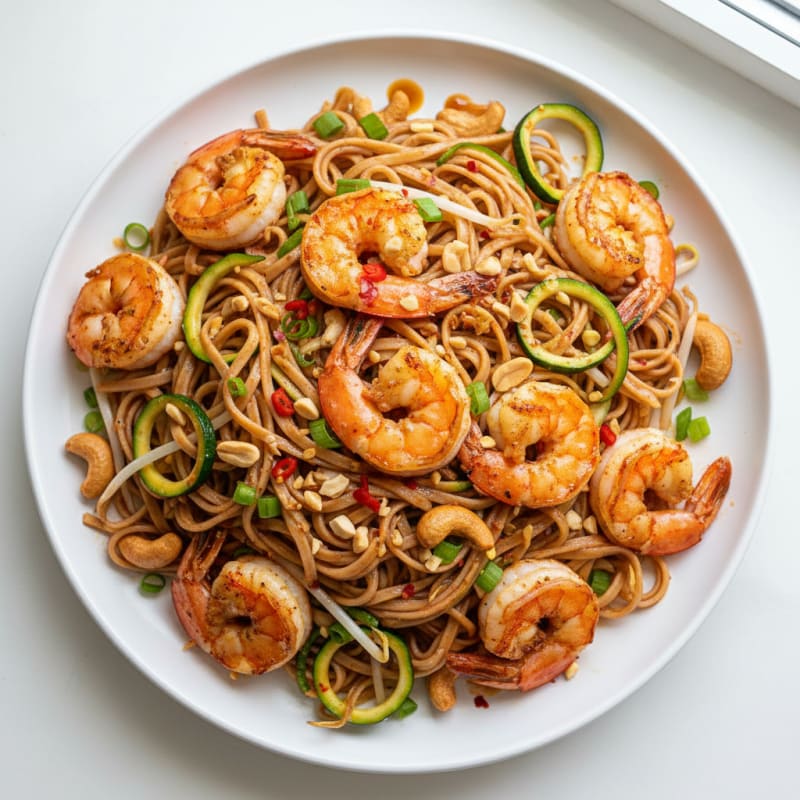 Zesty Chili-Lime Shrimp Pad Thai