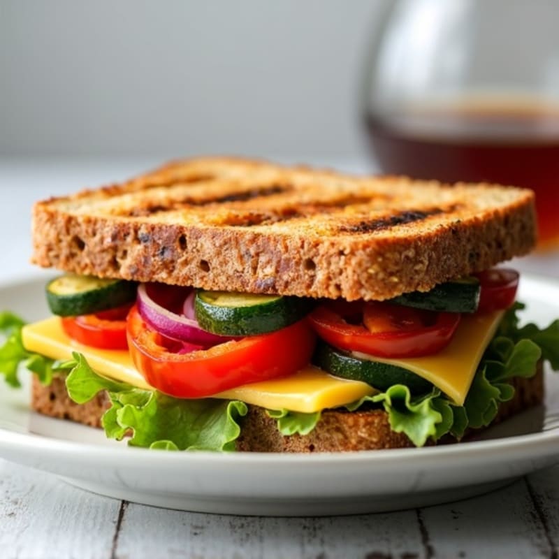 Grilled Vegetable Sandwich