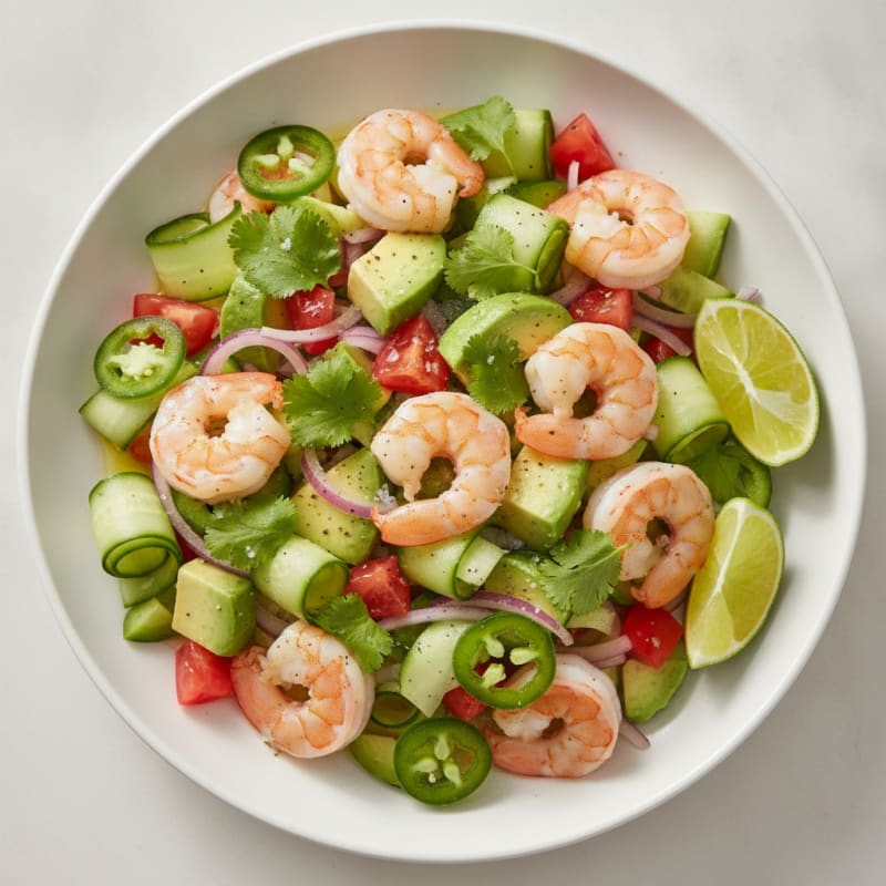 Shrimp and Avocado Ceviche