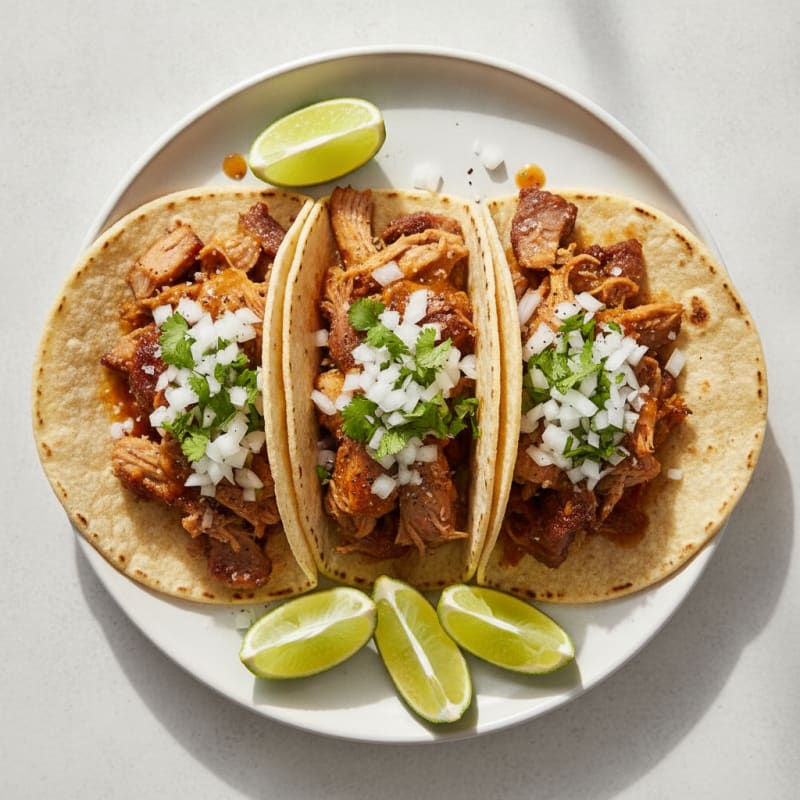 Pork Carnitas Street Tacos