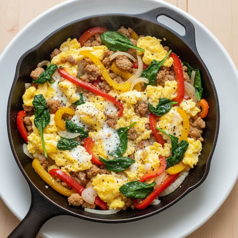 Hearty Grand Slam Breakfast Skillet
