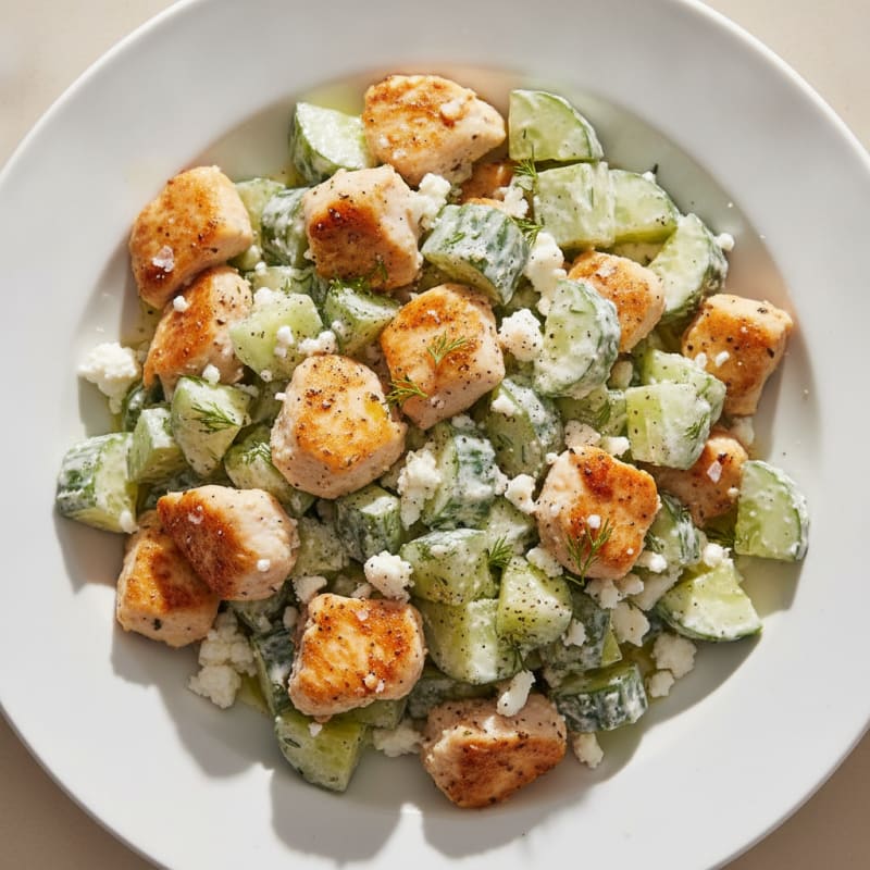 Cucumber Dill Yogurt Salad
