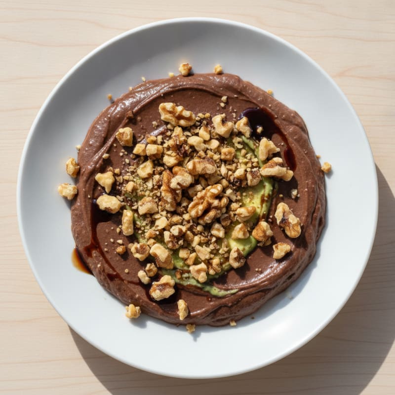 Silky Cottage Cheese Chocolate Pudding