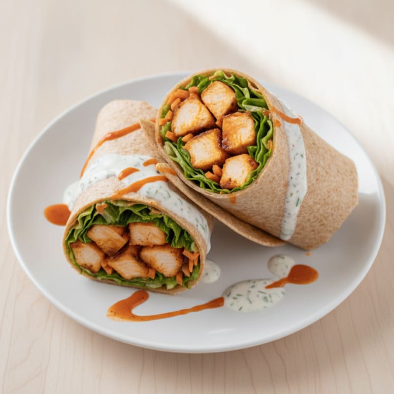 Buffalo Ranch Chicken Wrap