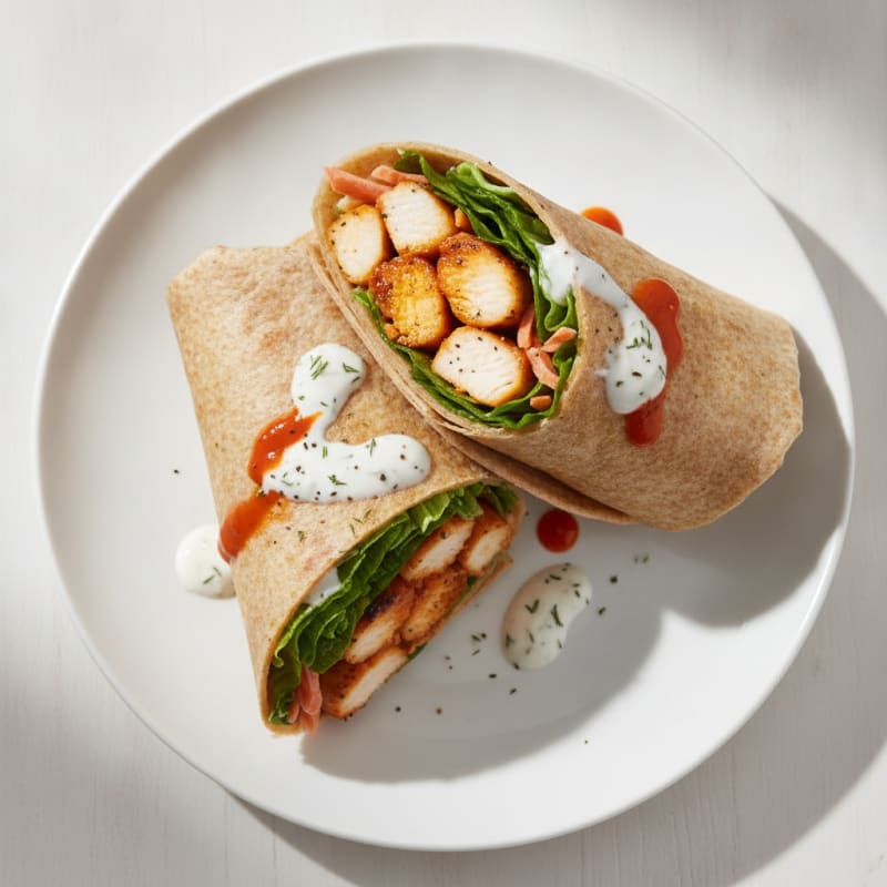 Buffalo Ranch Chicken Wrap