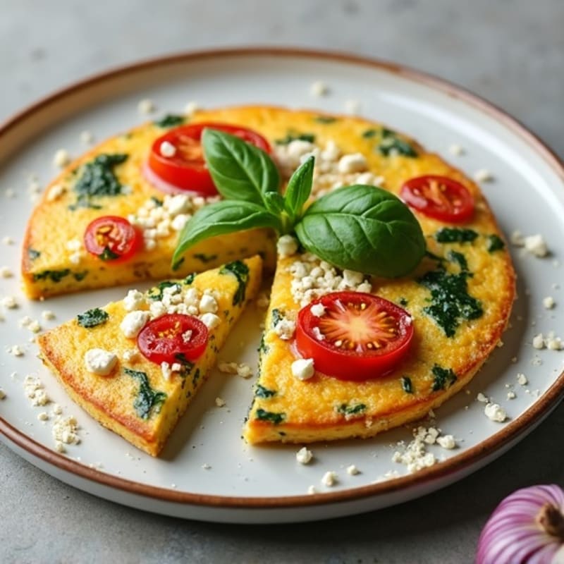 Fluffy Mediterranean Herb Frittata