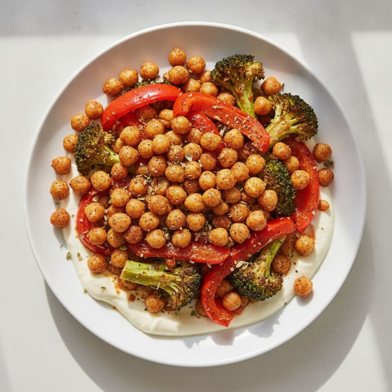 Roasted Chickpea and Vegetable Medley