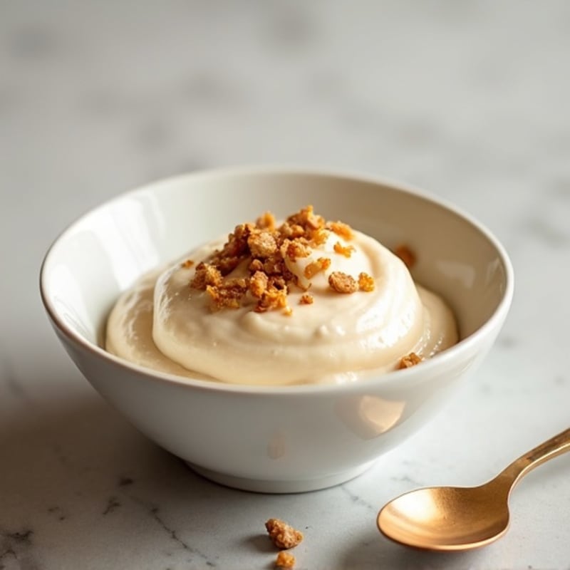 Silky Greek Yogurt Protein Pudding with Almond Butter