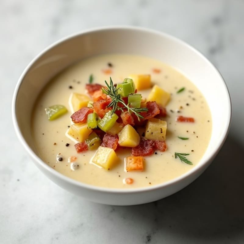 Light Creamy Clam Chowder