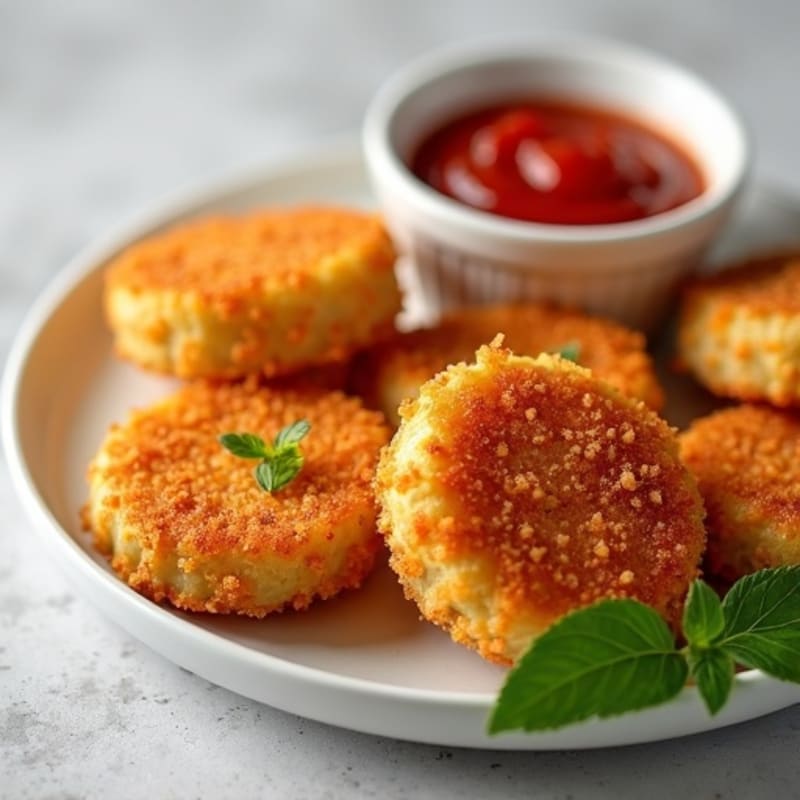 Crispy Chicken Parmesan Bites