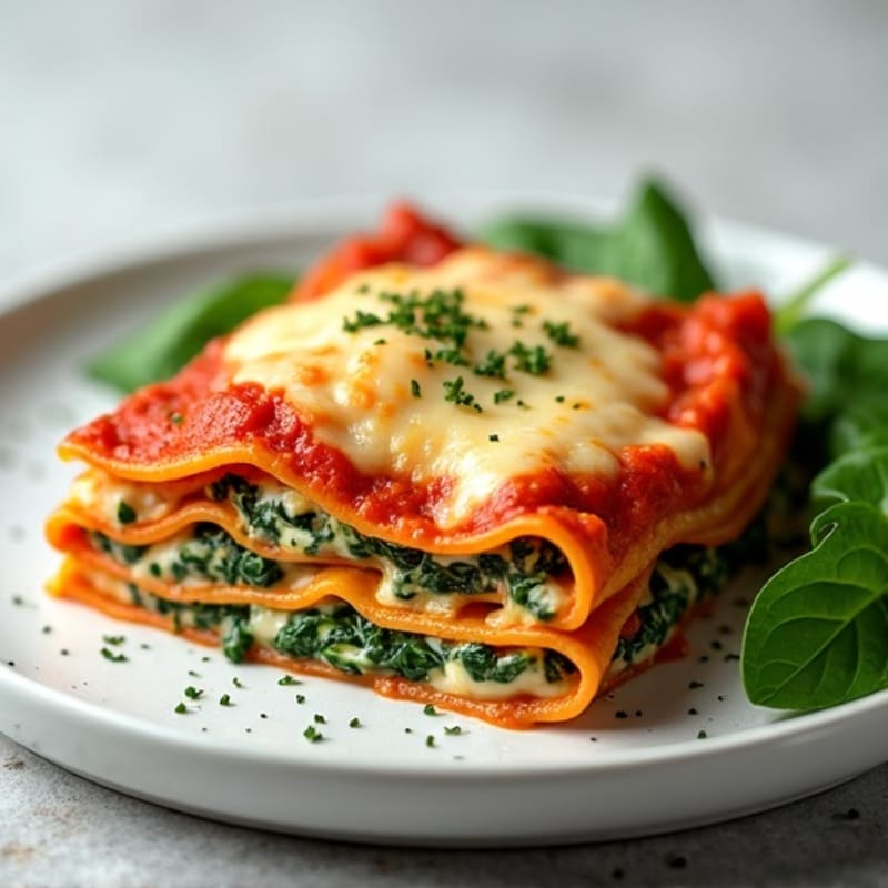 Healthy Lean Turkey and Spinach Lasagna