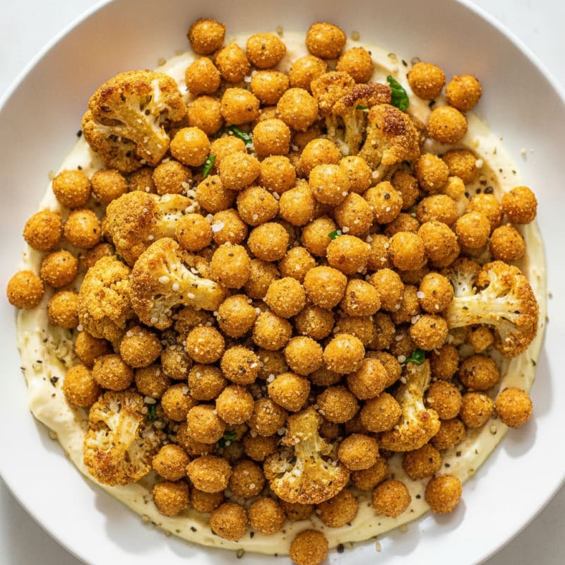 Roasted Vegetable and Chickpea Bowl