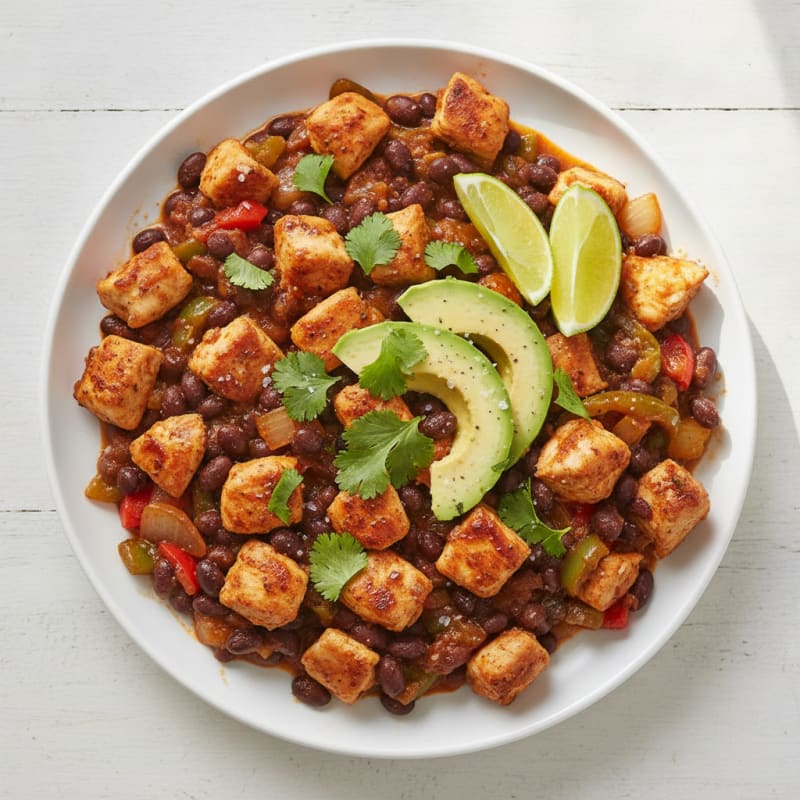Chicken and Black Bean Skillet