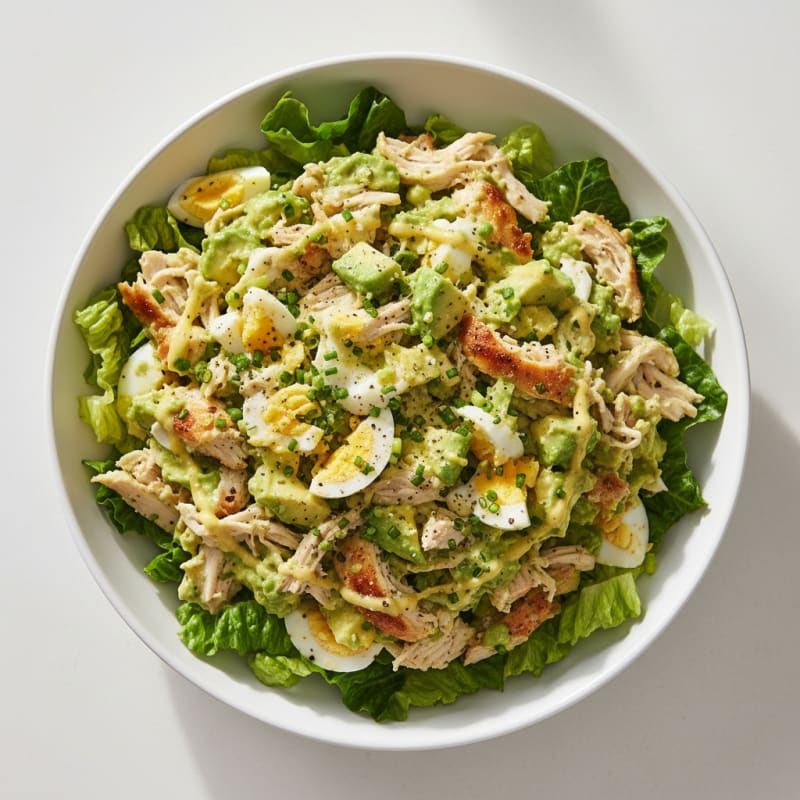 Rotisserie Chicken Avocado Egg Salad