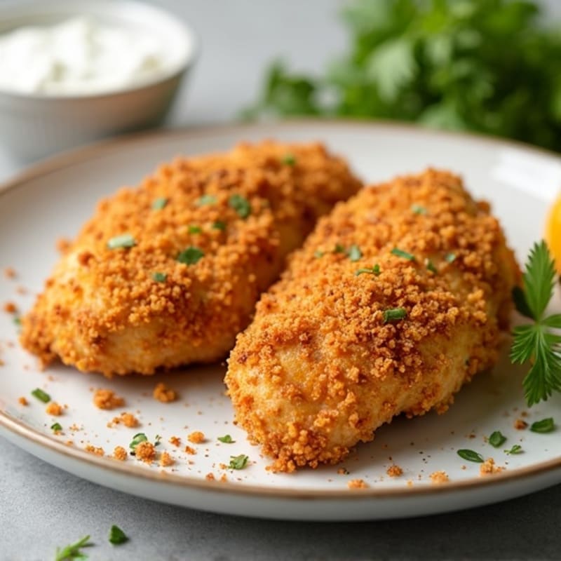 Yogurt-Marinated Crispy Baked Chicken