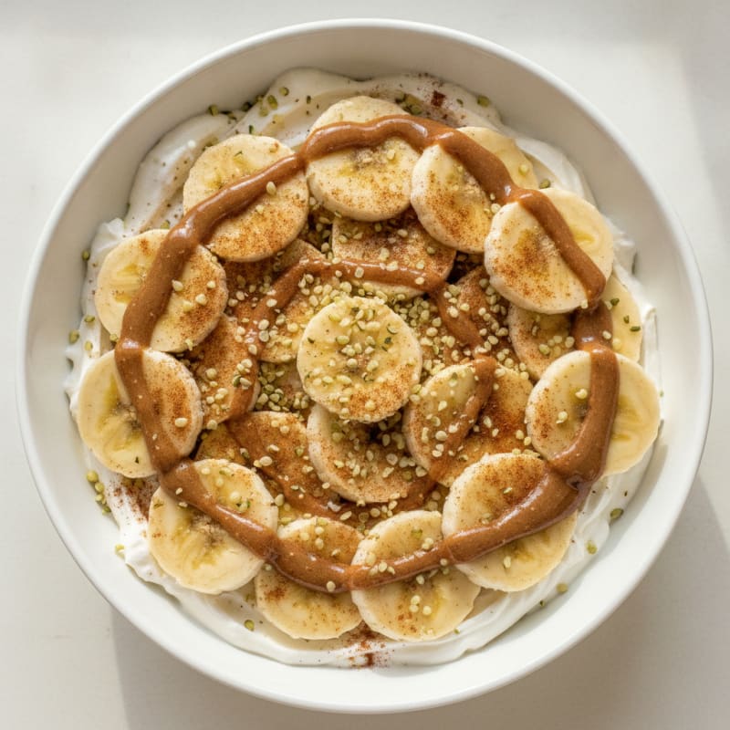 Almond Butter Banana Protein Bites