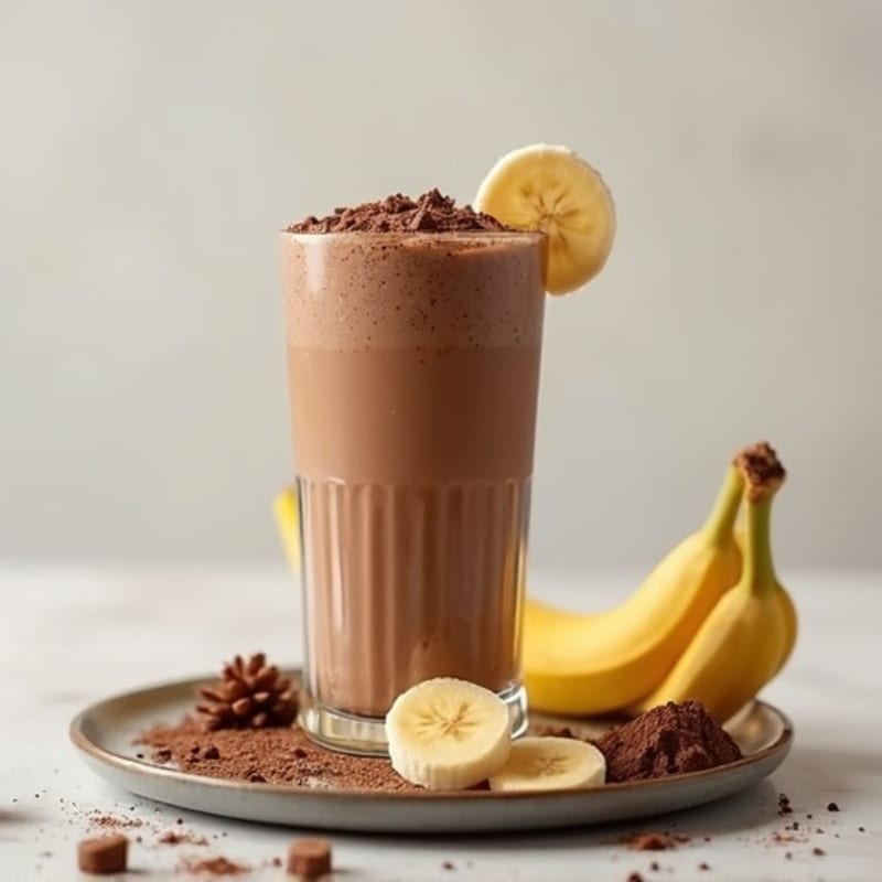 Creamy Chocolate Protein Smoothie