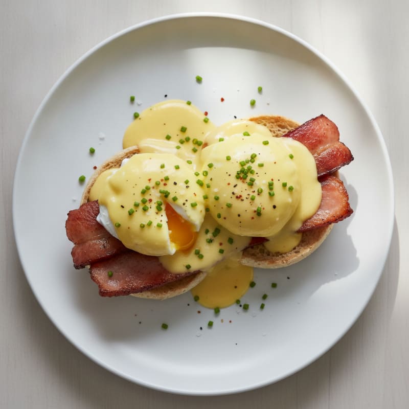Classic Eggs Benedict with Hollandaise