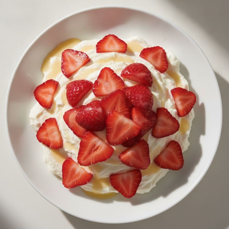 Greek Yogurt Protein Pudding with Berries