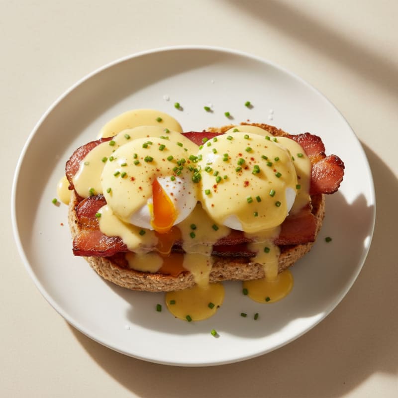 Classic Eggs Benedict with Hollandaise