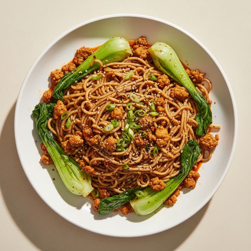 Sichuan Dan Dan Noodles with Chili Oil