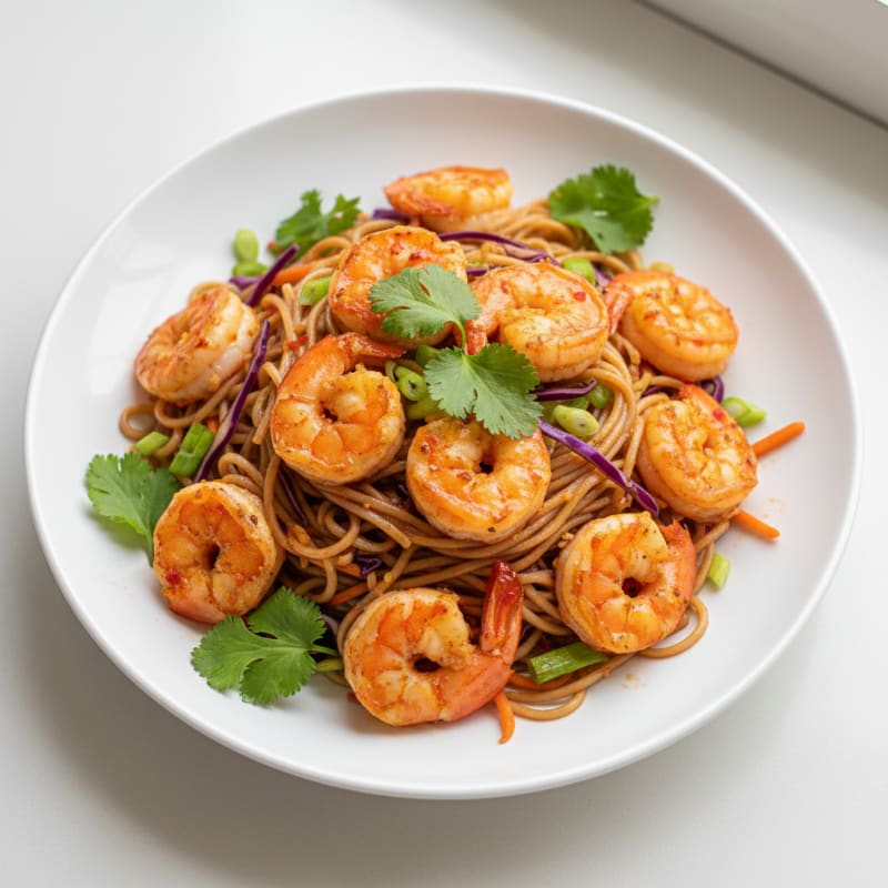 Zesty Chili-Lime Shrimp Pad Thai
