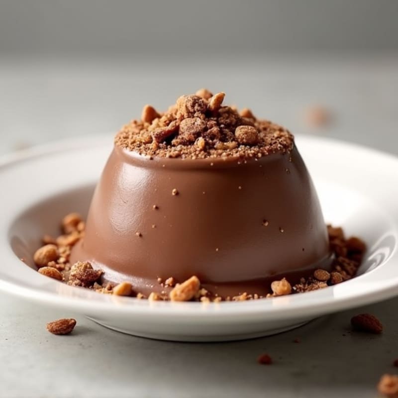 Silky Chocolate Protein Pudding with Greek Yogurt