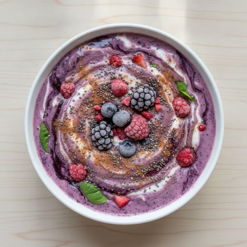 Berry Yogurt Protein Smoothie