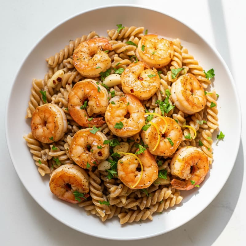 Zesty Garlic Butter Shrimp Scampi
