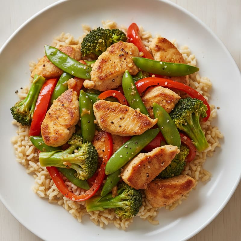 Chicken and Vegetable Stir-Fry