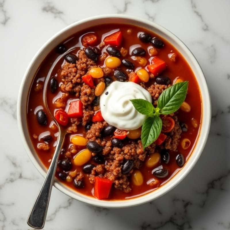 Hearty Lean Beef and Bean Chili