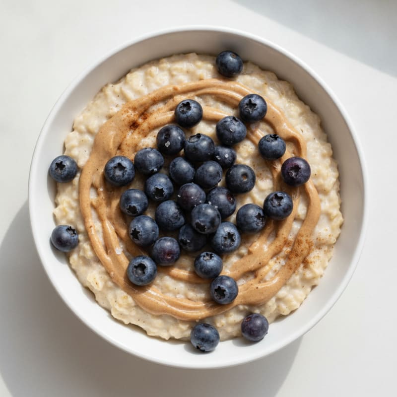 Blueberry Almond Oatmeal Bowl
