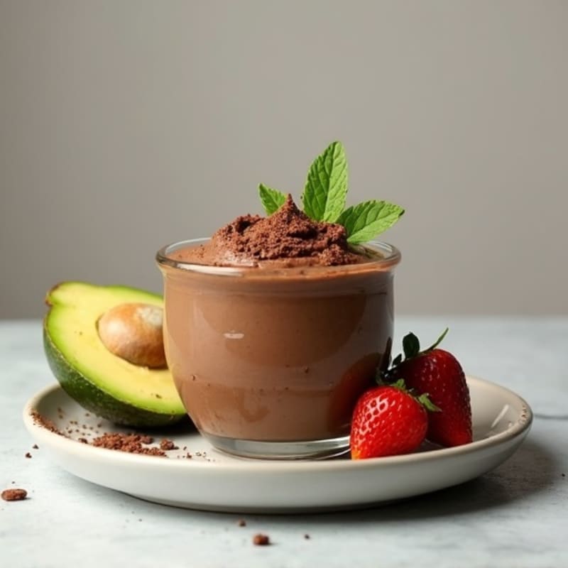 Creamy Avocado Chocolate Mousse